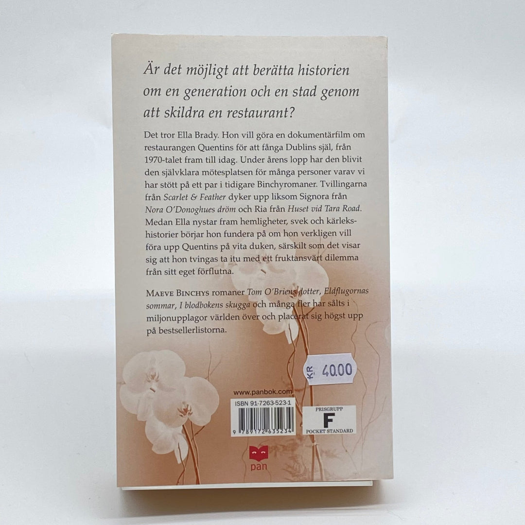 Maeve Binchy Bok "Vi ses på Quentins" - Homy Secondhand Online
