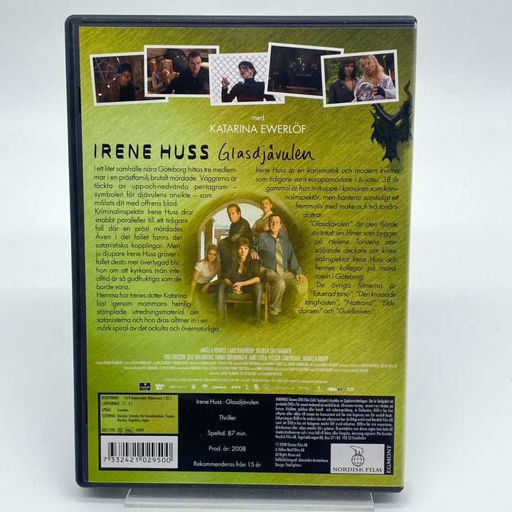 Irene Huss Glasdjävulen DVD Svensk Thriller