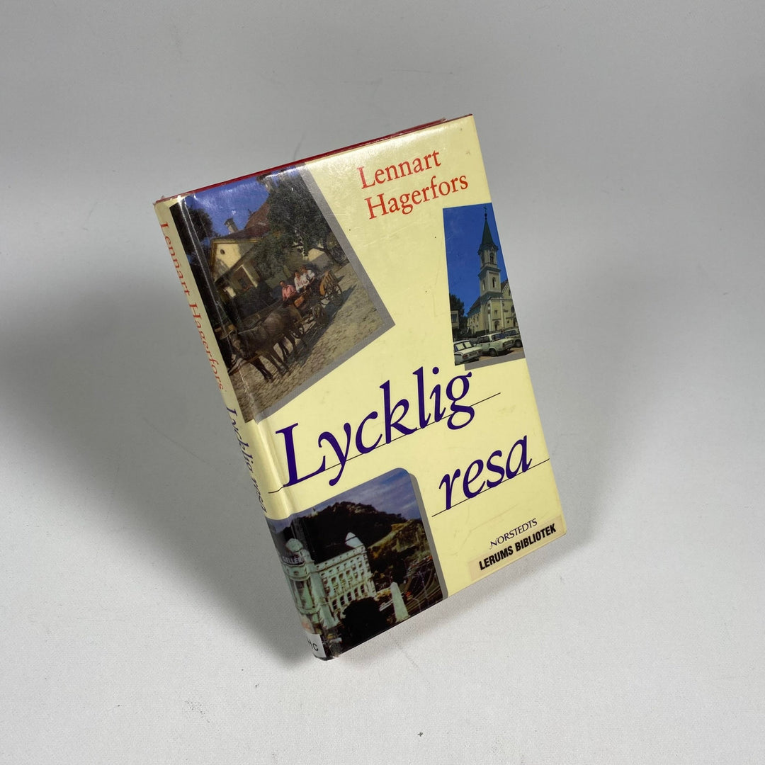Lennart Hagerfors "Lycklig resa" - Inspirerande Reseskildring - Homy Secondhand Online