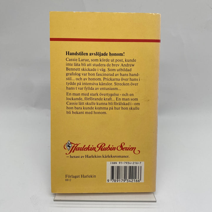 Amors pilar retro romantisk bok Harlekin