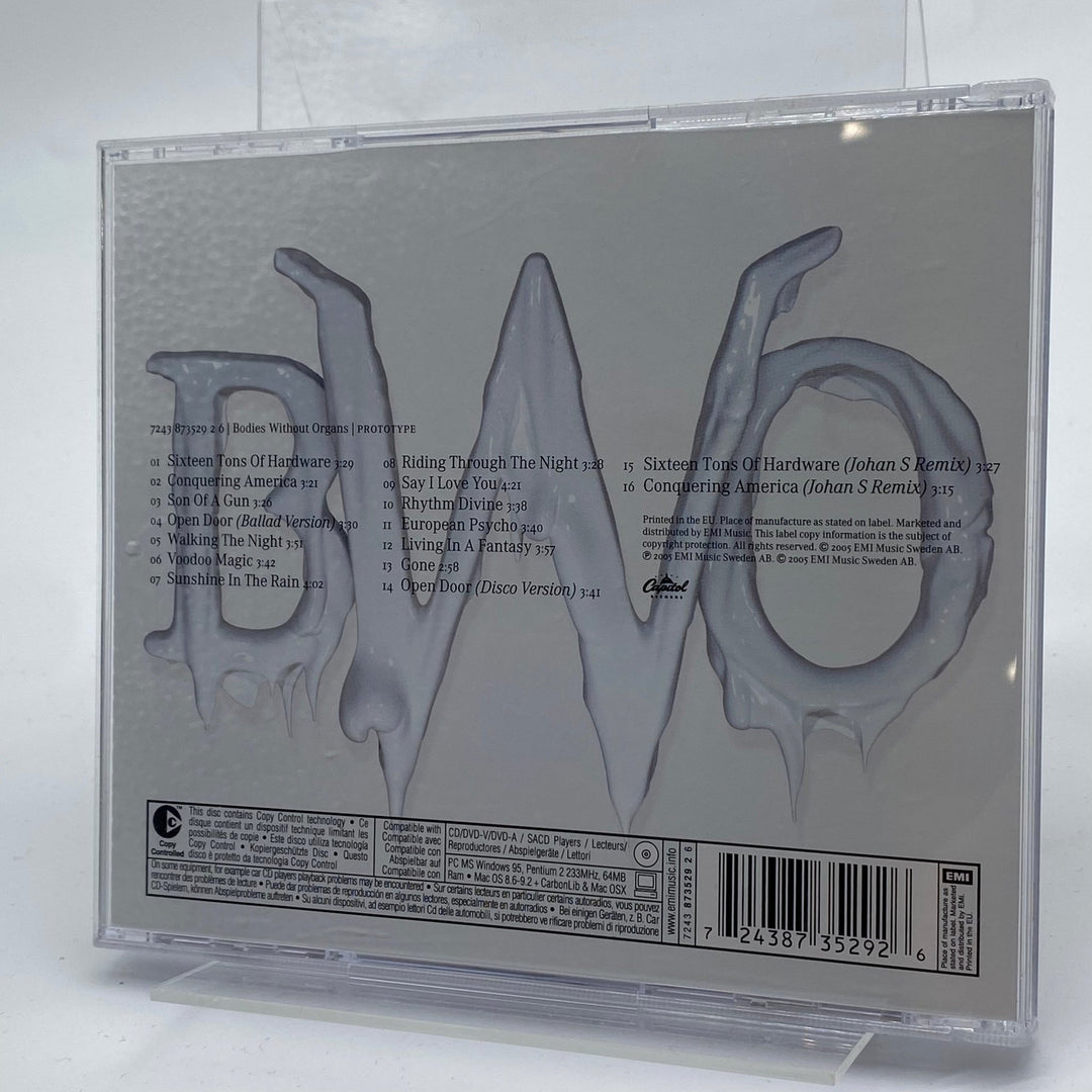 BWO "Prototype" - Populär CD från Svensk Musikgrupp - Homy Secondhand Online