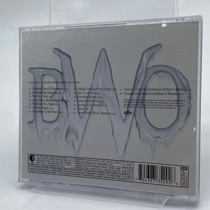 BWO "Prototype" - Populär CD från Svensk Musikgrupp - Homy Secondhand Online