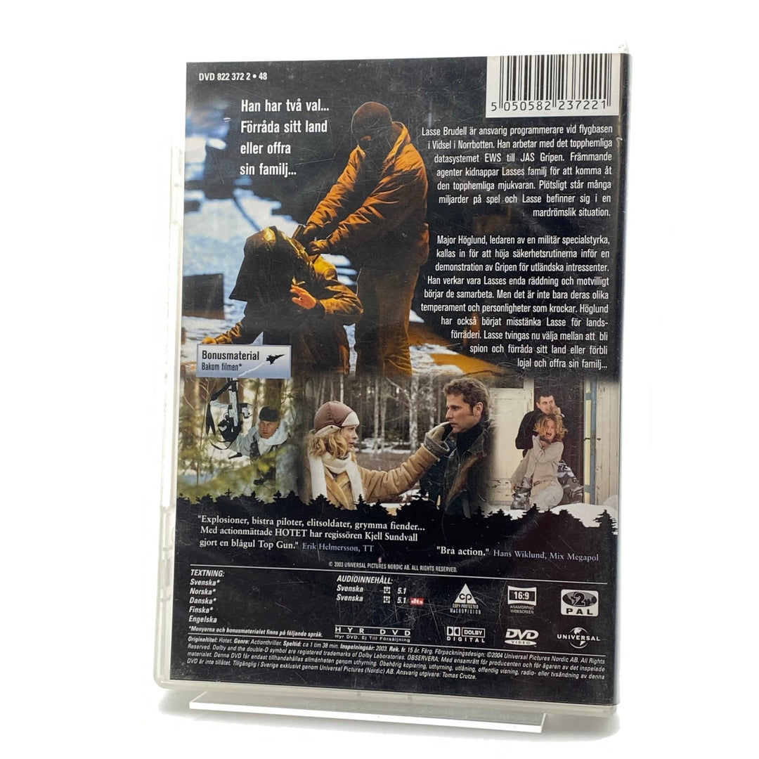 Hotet thriller DVD film Kjell Sundvall - Homy Secondhand Online