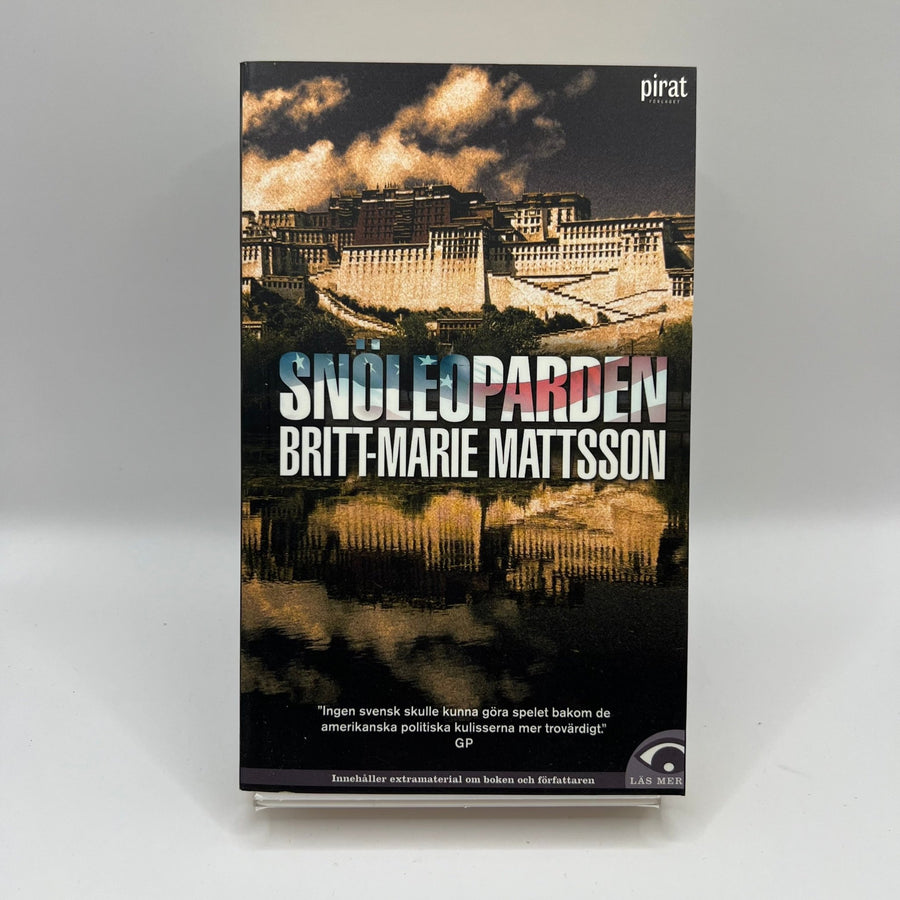 Spännande Thriller "Snöleoparden" av Britt - Marie Mattsson - Homy Secondhand Online