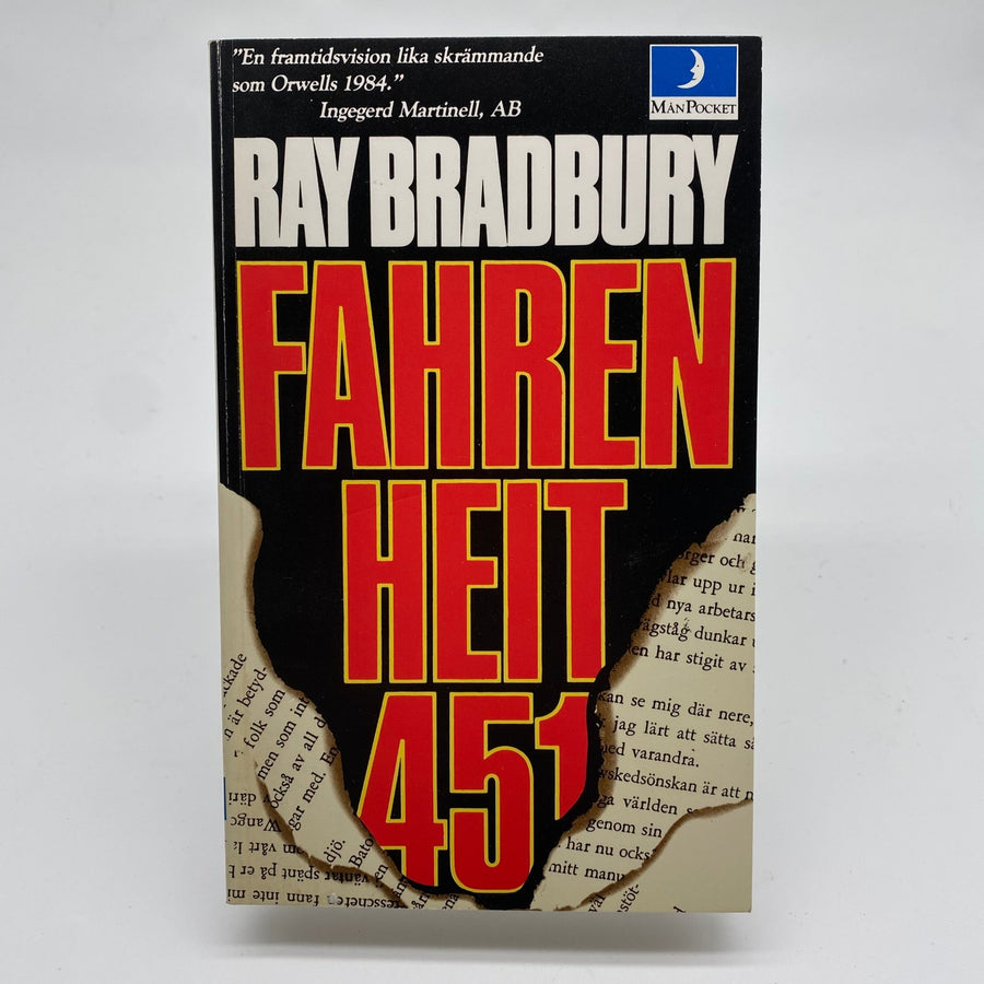 Ray Bradbury: Fahrenheit 451 - Pocketutgåva - Homy Secondhand Online