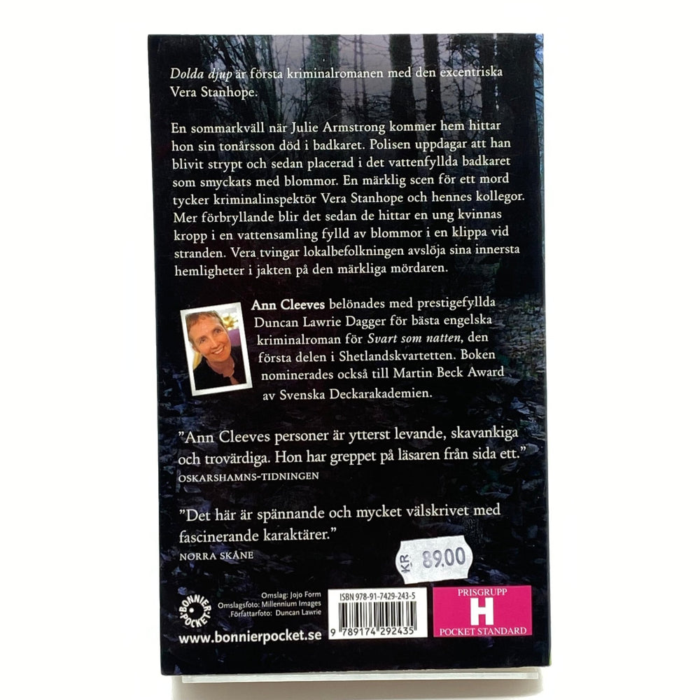 Ann Cleeves Dolda Djup pocketbok - Homy Secondhand Online