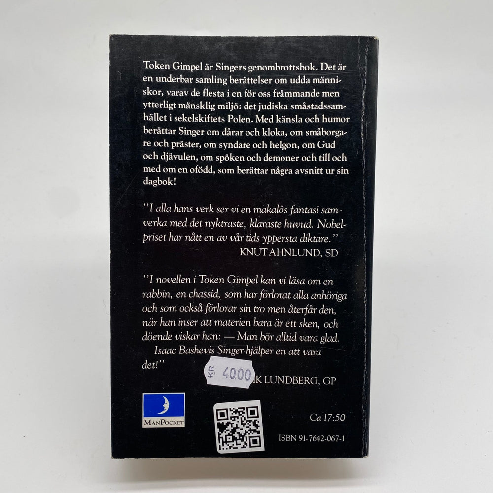 Isaac Bashevis Singers "Token Gimpel" i Pocket - Homy Secondhand Online