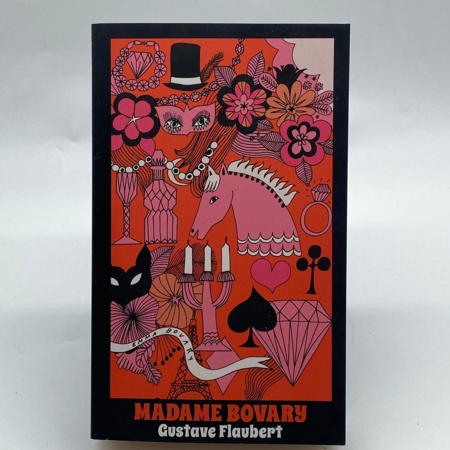 Vintage Madame Bovary bok med färgrikt omslag - Homy Secondhand Online