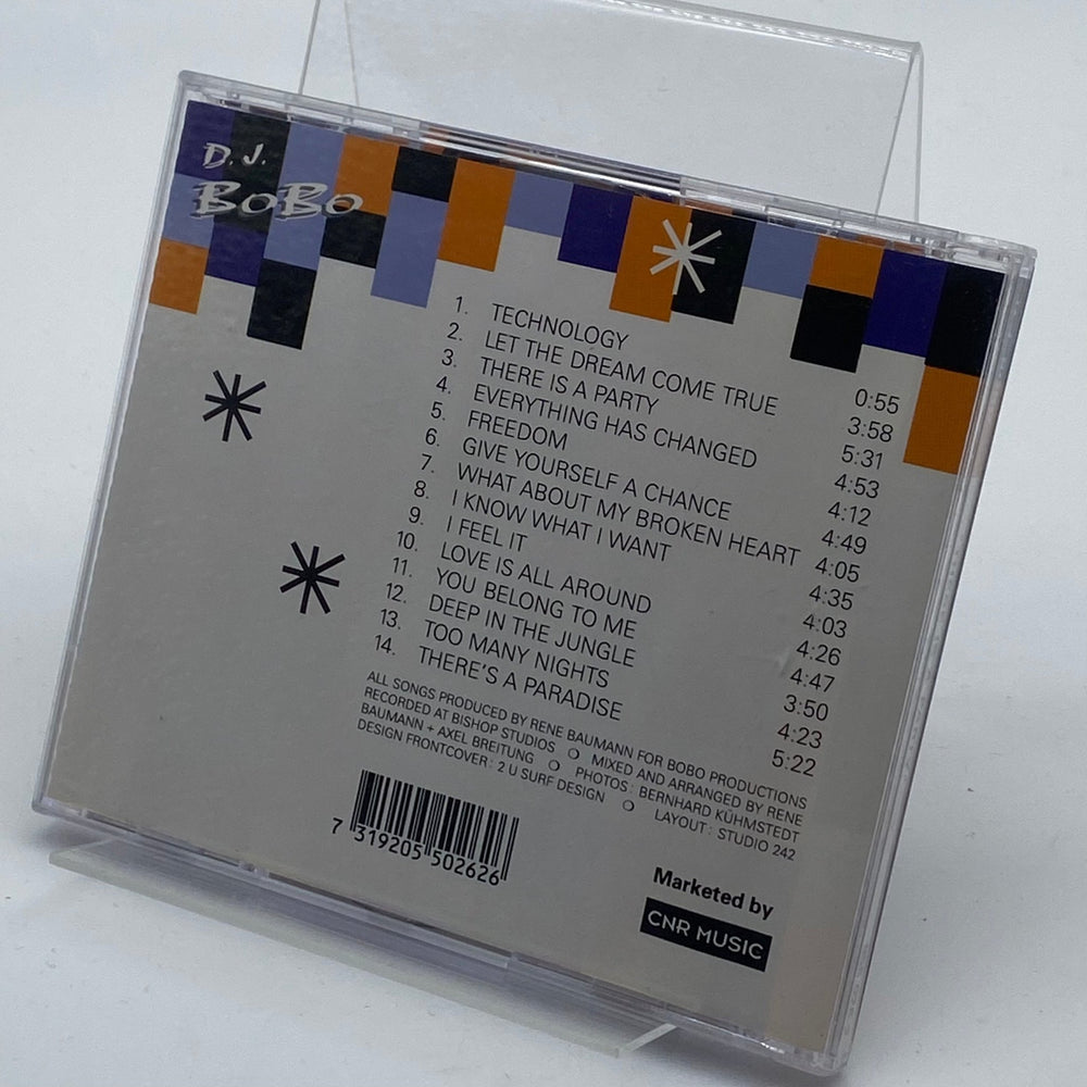 DJ BoBo "There is a Party" CD - 90 - talets Danshits - Homy Secondhand Online