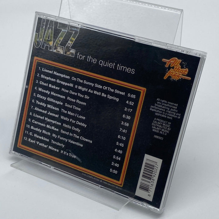 Jazz CD för avkopplande stunder - Klassiska artister - Homy Secondhand Online