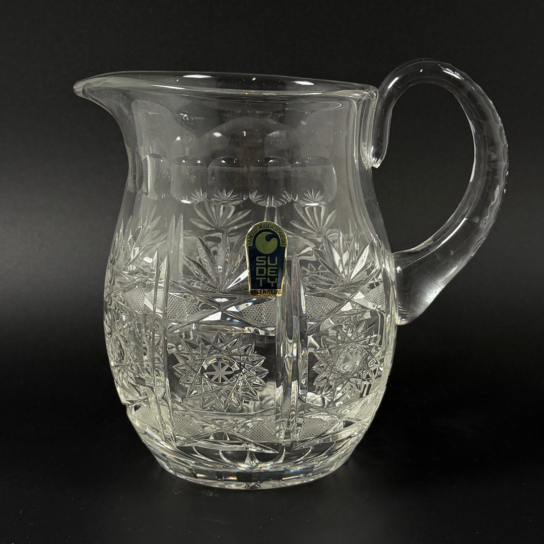 Kristallkanna Retro Sudety Mycket Gott Skick