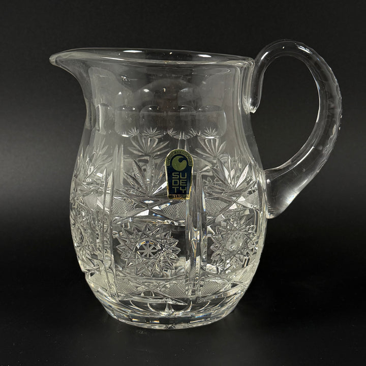 Kristallkanna Retro Sudety Mycket Gott Skick