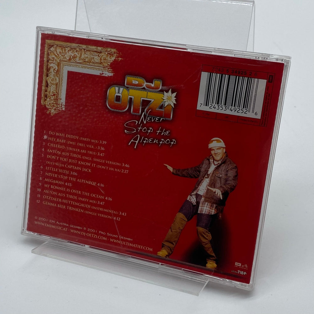 DJ Ötzi - Never Stop the Alpenpop CD - Homy Secondhand Online