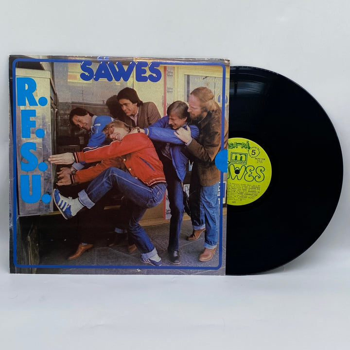 Retro Vinylskiva med Livliga Musikscener - Homy Secondhand Online