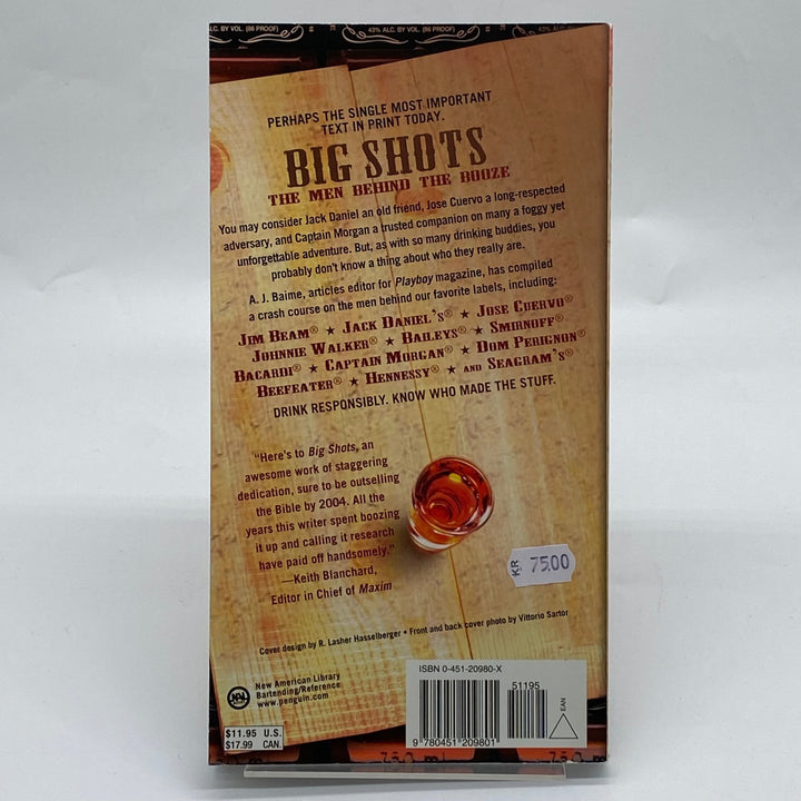 Big Shots bok om spritars historia - Homy Secondhand Online