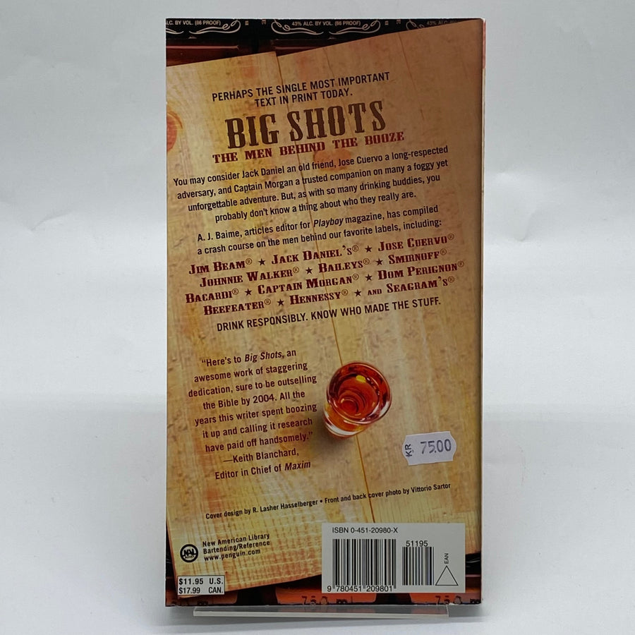 Big Shots bok om spritars historia - Homy Secondhand Online