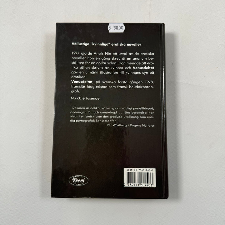 Venusdeltat av Anaïs Nin - Homy Secondhand Online