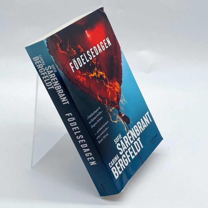 Spännande thriller bok Födelsedagen av Bergfeldt - Homy Secondhand Online