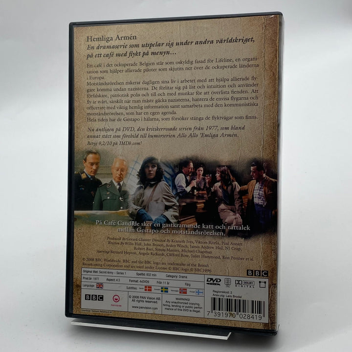 Hemliga Armén Säsong 1 DVD BBC - serie - Homy Secondhand Online