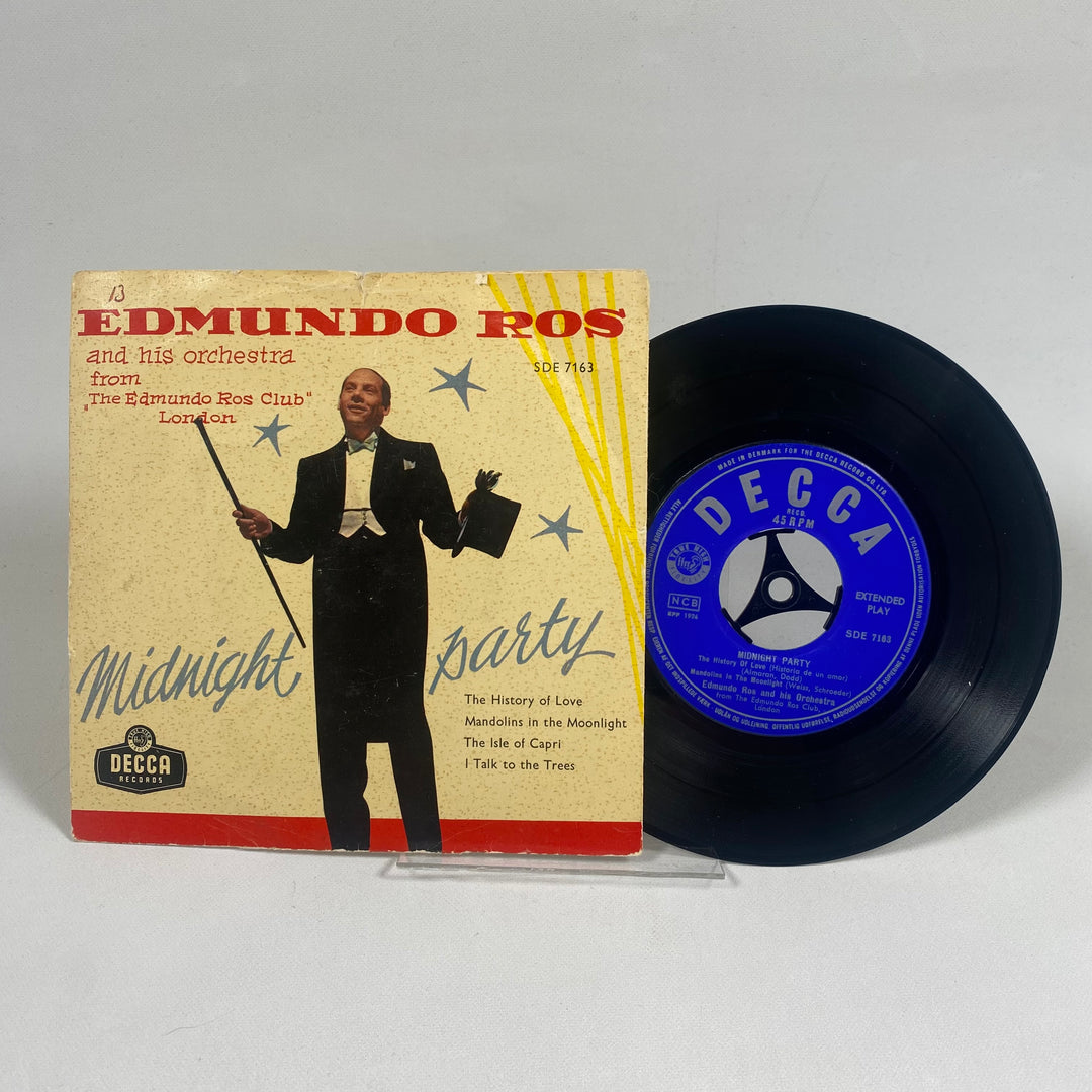 Retro Edmundo Ros Midnight Party vinylskiva