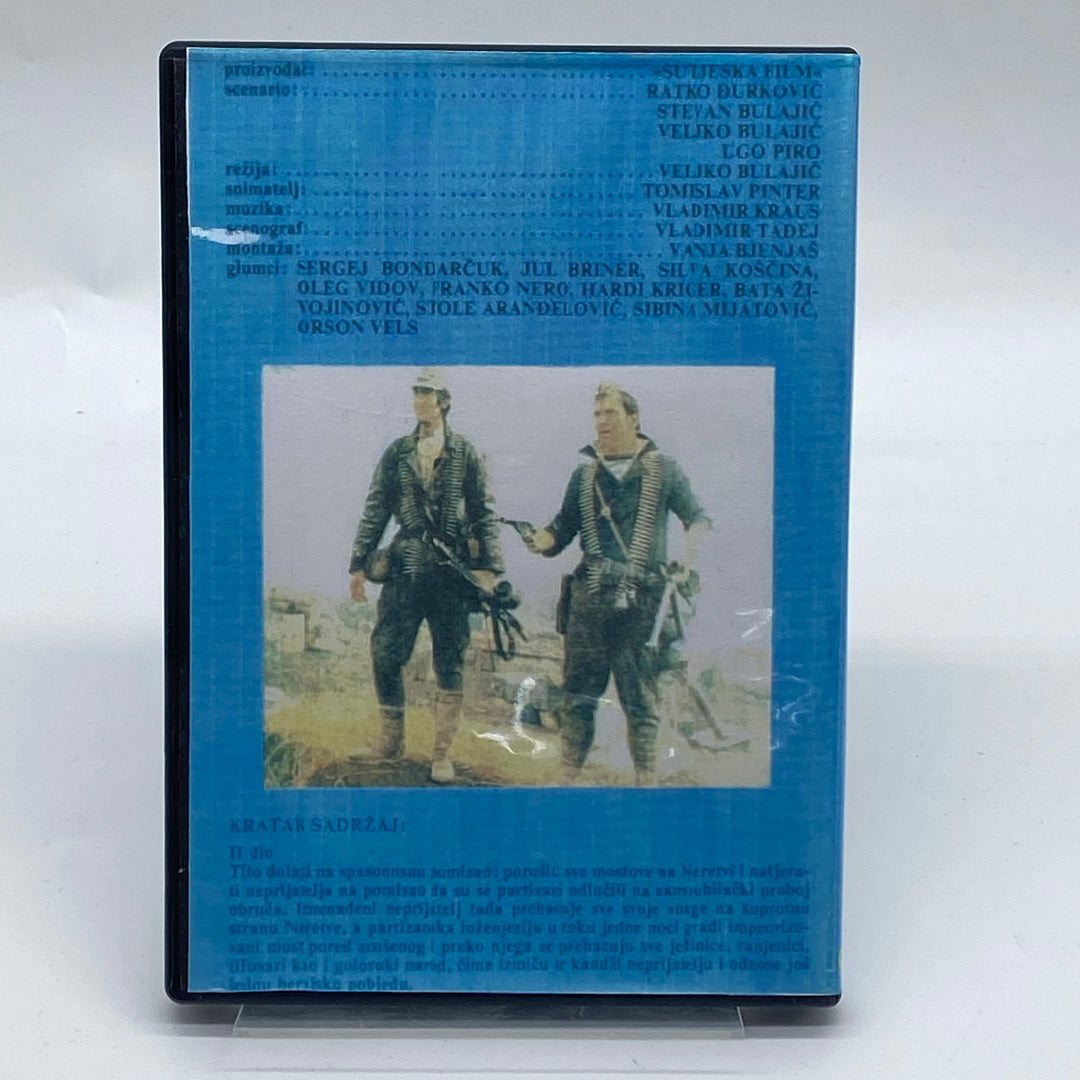 Bitka na Neretvi II DVD i blått fodral