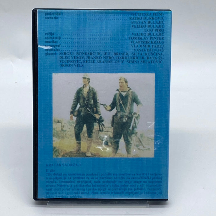 Bitka na Neretvi II DVD i blått fodral