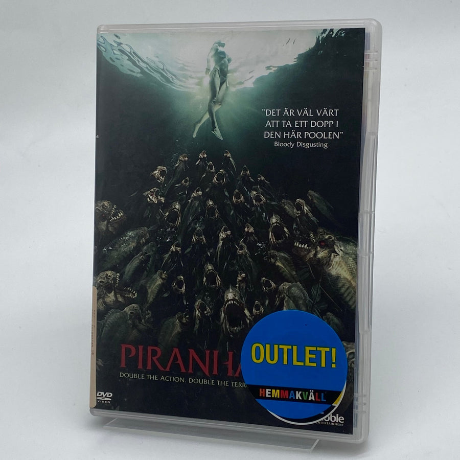 Piranha 3D DVD Skräckfilm Hemmakväll Outlet - Homy Secondhand Online