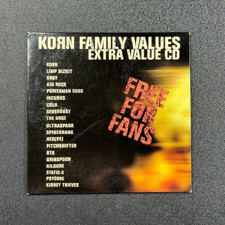 Korn Family Values - Extra Value CD - Homy Secondhand Online