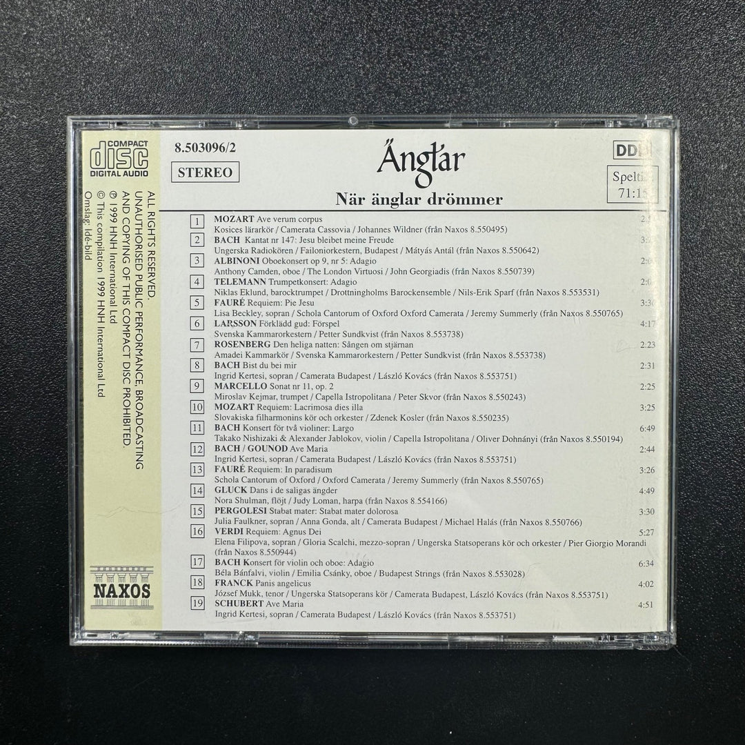Änglar - När änglar drömmer (CD) - Homy Secondhand Online