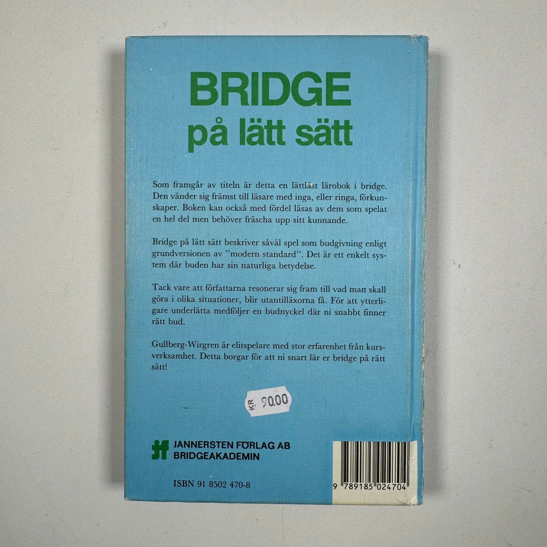 Lär dig Bridge Enkelt med Gullberg & Wirgren - Homy Secondhand Online