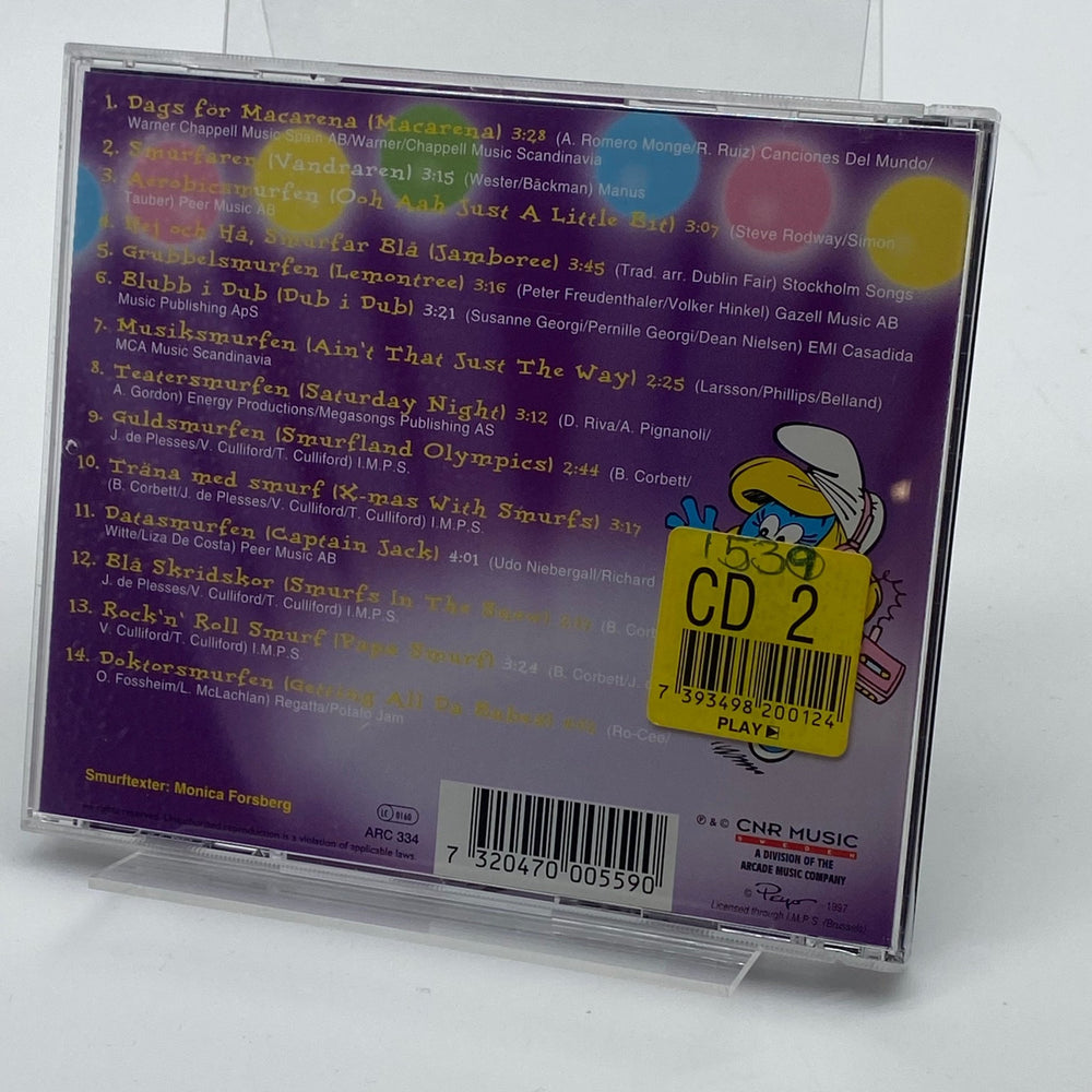 Smurfarna Smurfhits 2 - Nostalgisk CD med Popmusik - Homy Secondhand Online