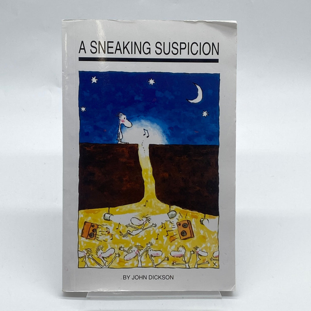 Vintagebok A Sneaking Suspicion av John Dickson - Homy Secondhand Online