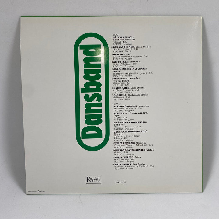 Retro Vinylskiva med Svensk Dansbandmusik