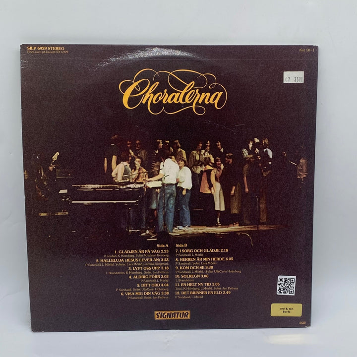 Choralerna "Värde Ljus" Vinylskiva - Klassisk Musik - Homy Secondhand Online