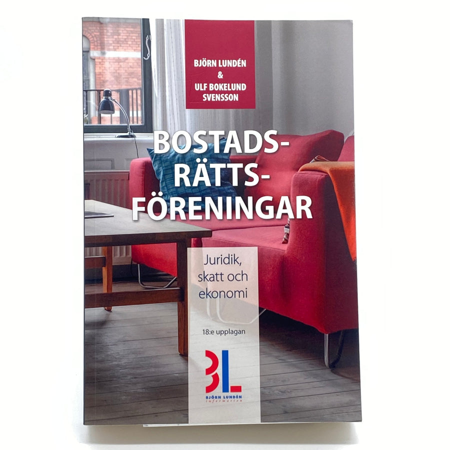 Bok om Bostadsrättsföreningar 18e upplagan BL - Homy Secondhand Online