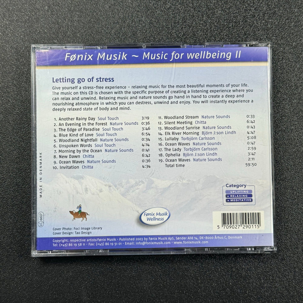 Music for Wellbeing II - Letting Go of Stress (CD) - Homy Secondhand Online