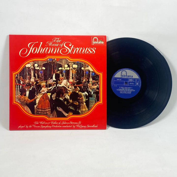 Johann Strauss klassiska vinylsamling retro Fontana