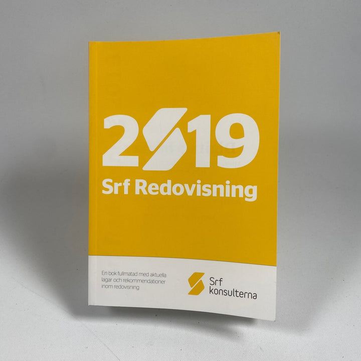 2019 Srf Redovisning - Aktuella Lagar och Råd - Homy Secondhand Online