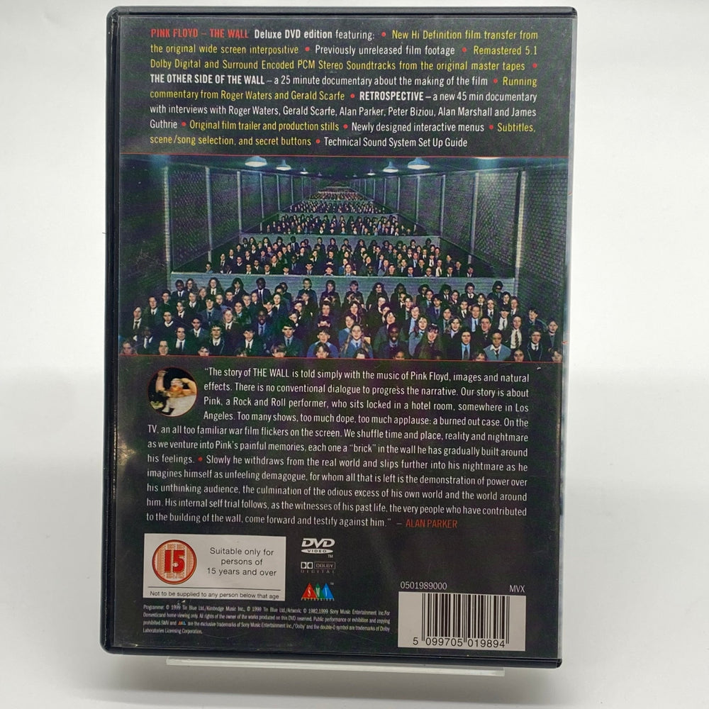 Pink Floyd The Wall DVD - Kultklassisk Musikfilm - Homy Secondhand Online