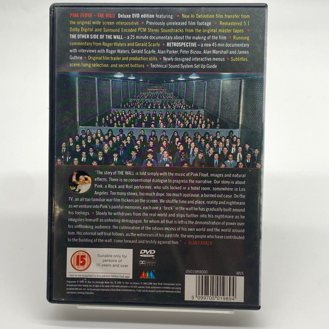 Pink Floyd The Wall DVD - Kultklassisk Musikfilm - Homy Secondhand Online