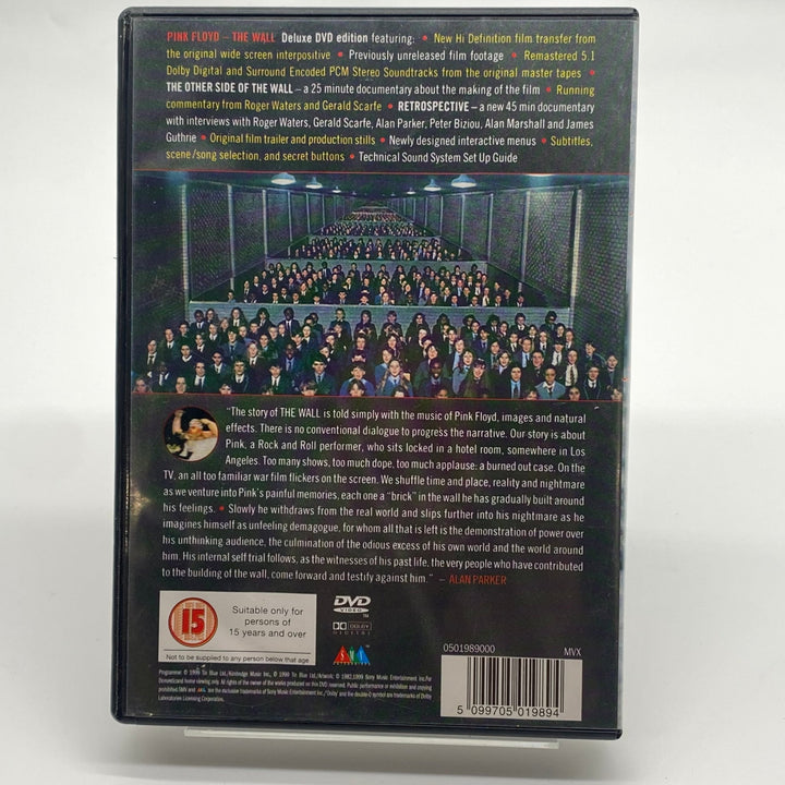 Pink Floyd The Wall DVD - Kultklassisk Musikfilm - Homy Secondhand Online