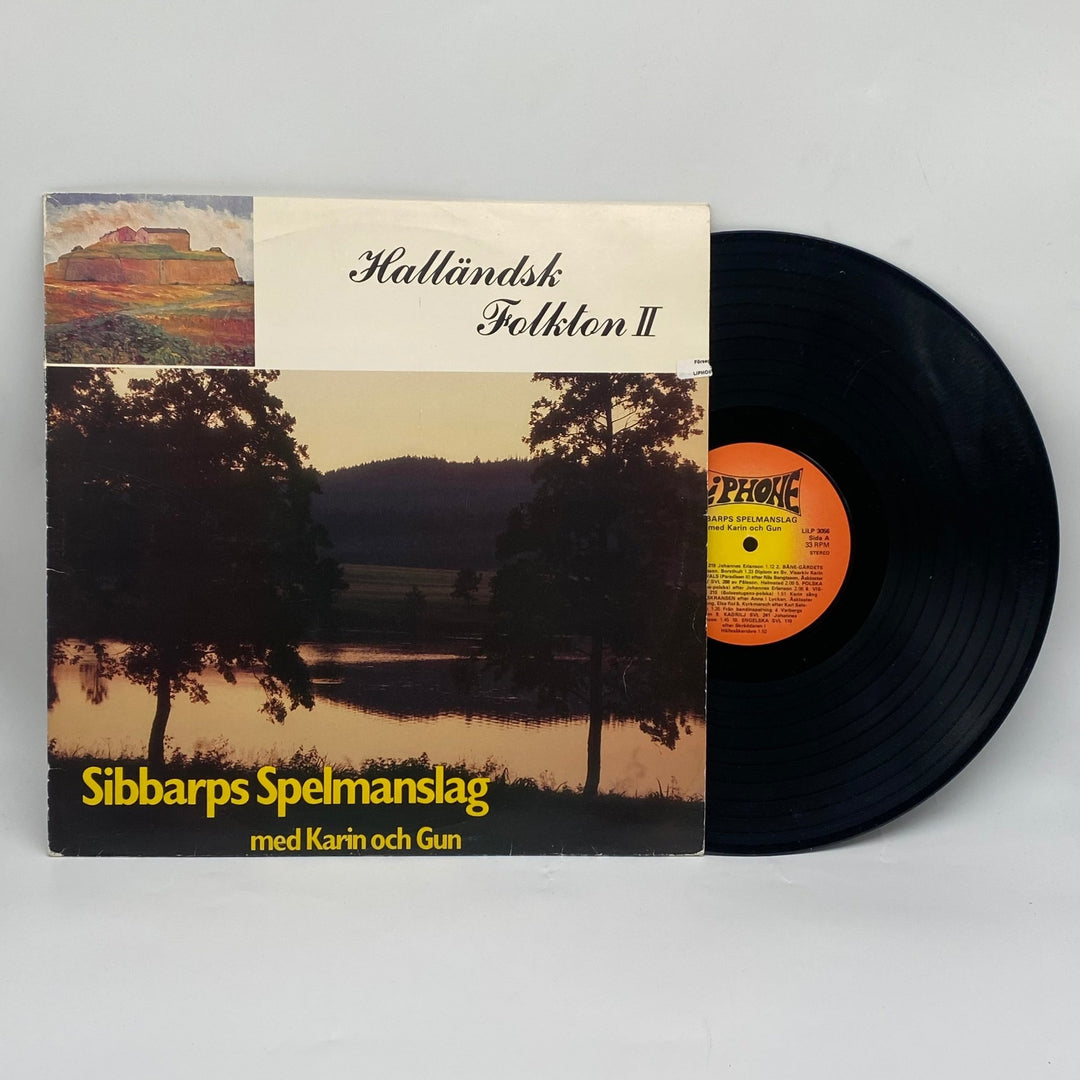 Halländsk Folkmusik Vinyl - Sibbarps Spelmanslag - Homy Secondhand Online
