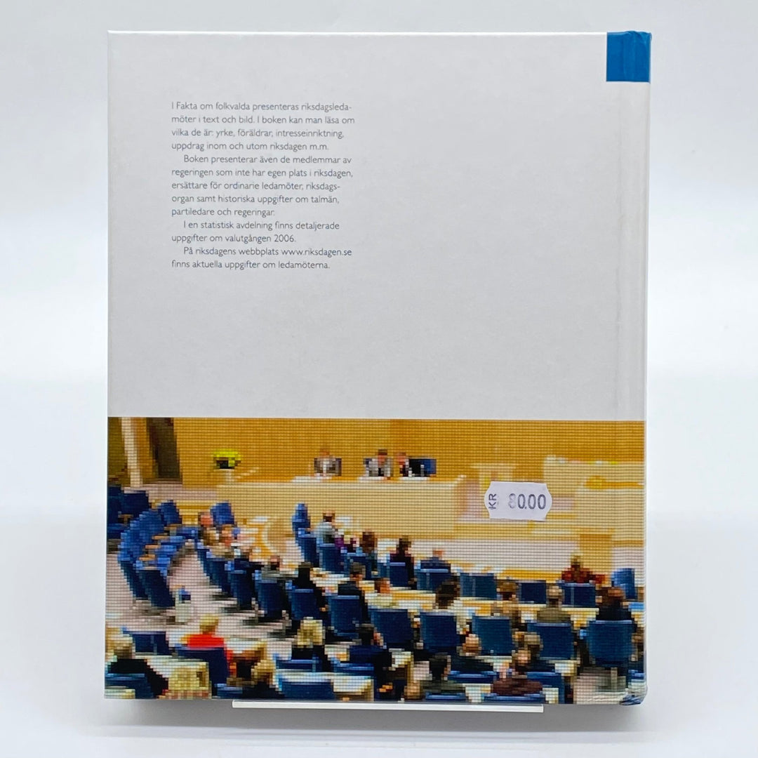 Fakta om folkvalda Riksdagen 2006 - 2010 Bok - Homy Secondhand Online