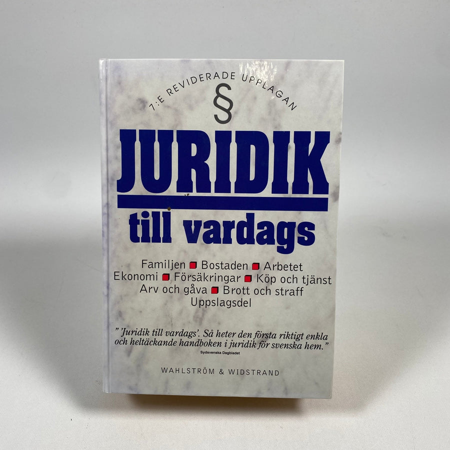 Juridik till vardags - Guide för Familj och Hem - Homy Secondhand Online