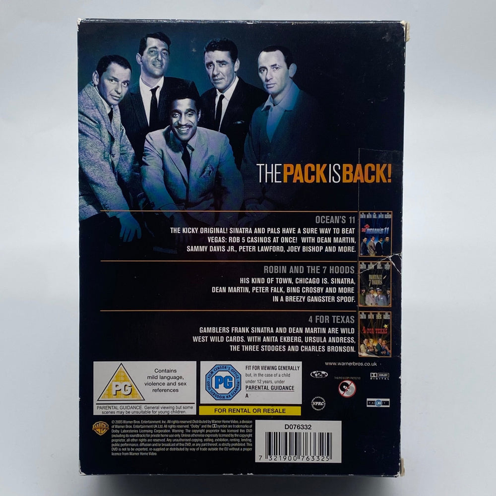Rat Pack Samlingsbox - Klassiska Filmer på DVD - Homy Secondhand Online
