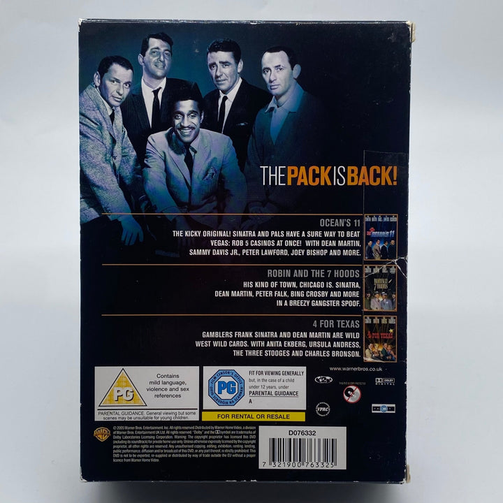 Rat Pack Samlingsbox - Klassiska Filmer på DVD - Homy Secondhand Online
