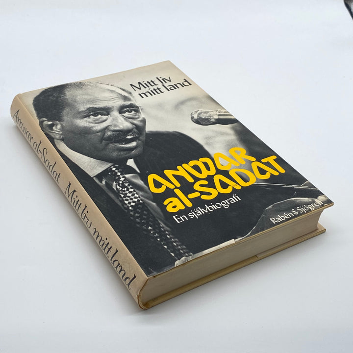 Anwar al-Sadat självbiografi bok vintage