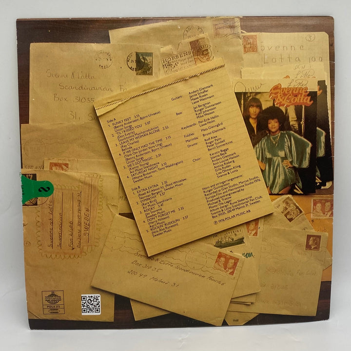 Svenne & Lotta "Letters" - Klassisk Vinyl från Polar - Homy Secondhand Online