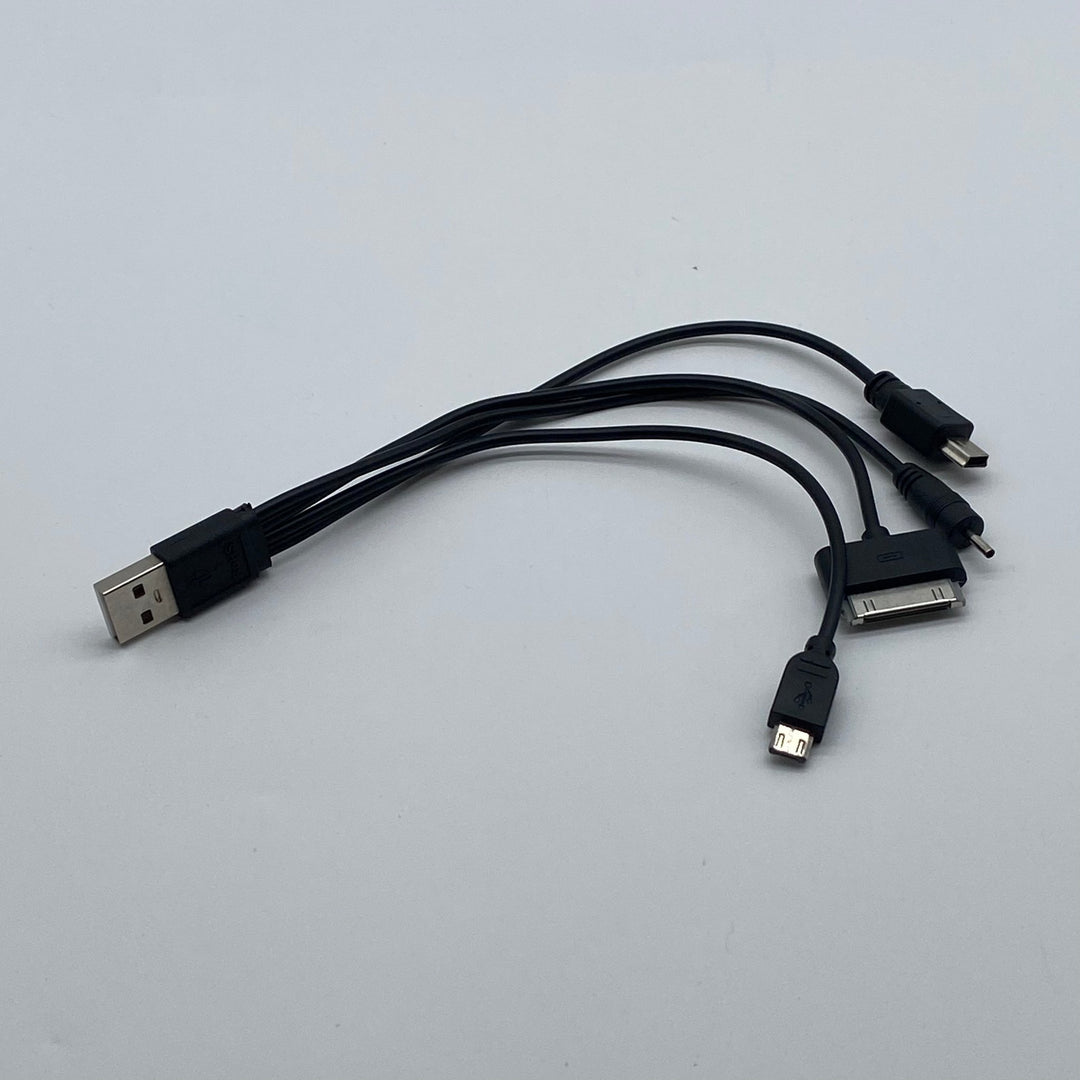 Multiladdningskabel USB svart robust design - Homy Secondhand Online