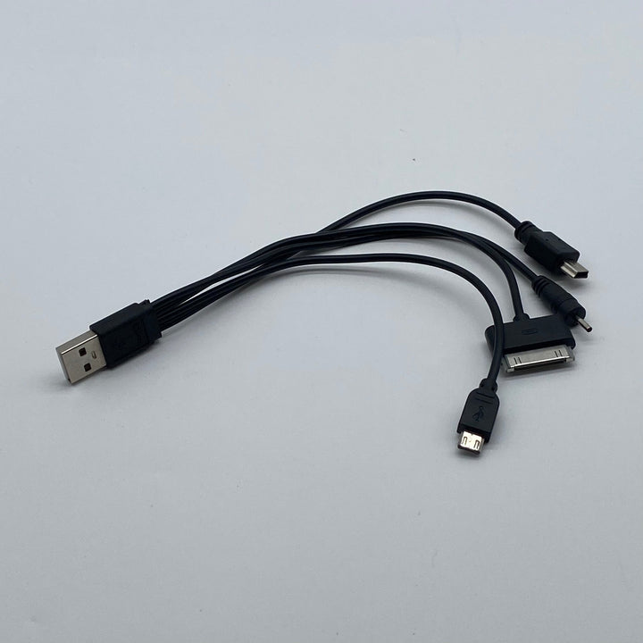 Multiladdningskabel USB svart robust design - Homy Secondhand Online
